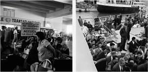 exode juillet 1962 entasses sur les bateaux